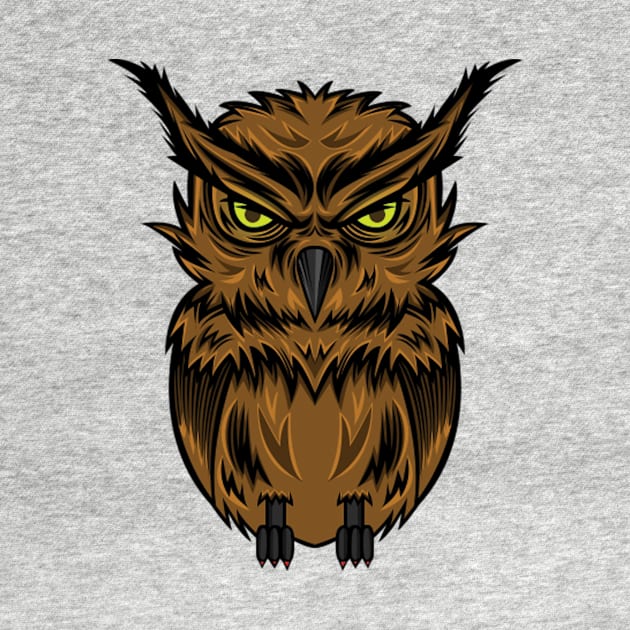 What owl do at night T-Shirt by kelmntrix